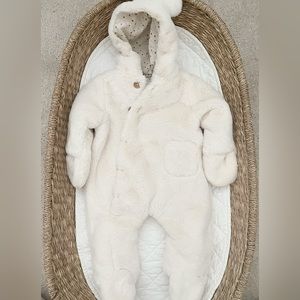 Zara Faux Fur Romper